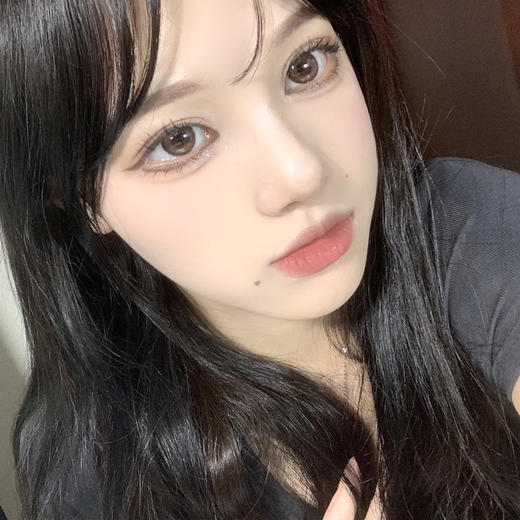 【中直径】ROLALENS-奶香红豆--14.2mm【年抛 0-800度 无525/575】 商品图3