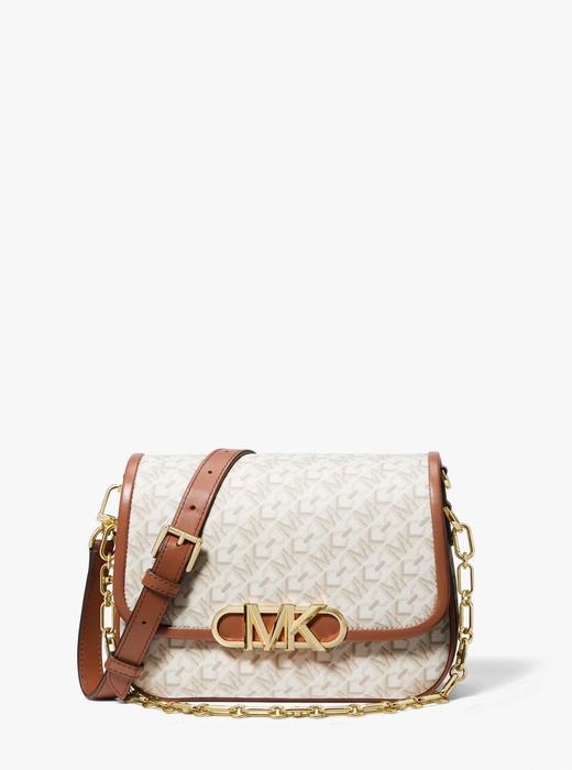 【精品】MICHAEL KORS Parker 中号老花邮差包 商品图0