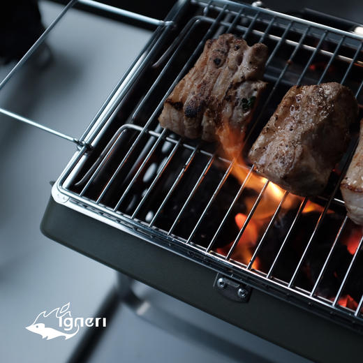 igneri小刺猬 户外便携折叠烤炉 商品图2