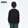 【实体店同款】男童卫衣圆领黑色秋新款休闲安奈儿童装AB331700 商品缩略图3