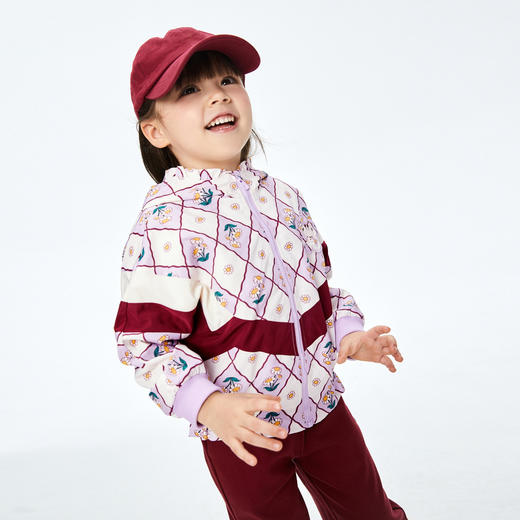 【实体店同款】女童夹克外套休闲秋新款宝宝安奈儿童装XG335504 商品图1