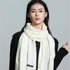 秋冬新款【纯色仿羊绒流苏围巾】简约情侣流苏披肩围脖  多色可选 商品缩略图0