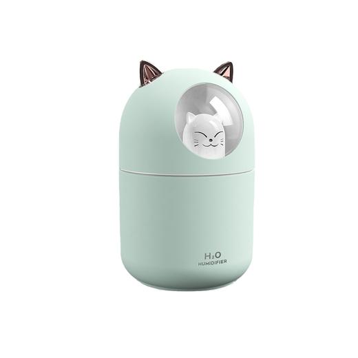 新款小夜灯萌宠猫usb迷你加湿器家用卧室静音小型桌面创意礼品 商品图2