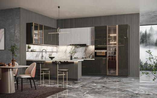 【意向金】顾家家居整装 定制一体化整家 全屋定制 云系·云上繁华系列定制柜 商品图1