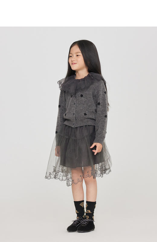 jnby  23年秋款 网纱短款腰裙  1NAD12930 商品图4