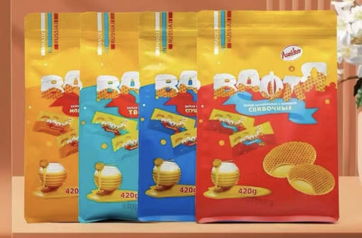 阿硕夫拉丝饼炼乳味420g 商品图1