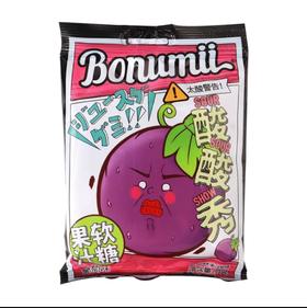 宝奴咪酸酸秀果汁软糖葡萄味80g