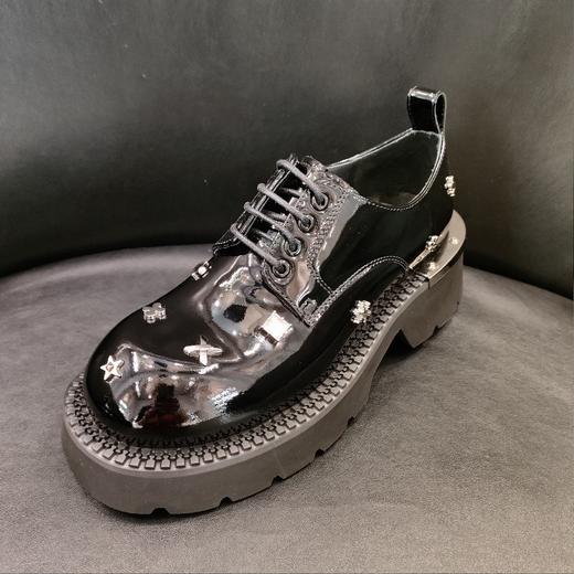 LFGJ凌介女鞋  2023年秋季新款时尚乐福鞋 商品图0