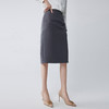 【知性优雅】罗蒙女士半截裙简约大众职场日常后摆开叉包臀裙半身裙女 商品缩略图3