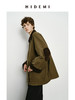 HIDEMI小男孩系列巴恩风灯芯绒拼接工装口袋式军绿色风衣外套 短款/长款 商品缩略图12