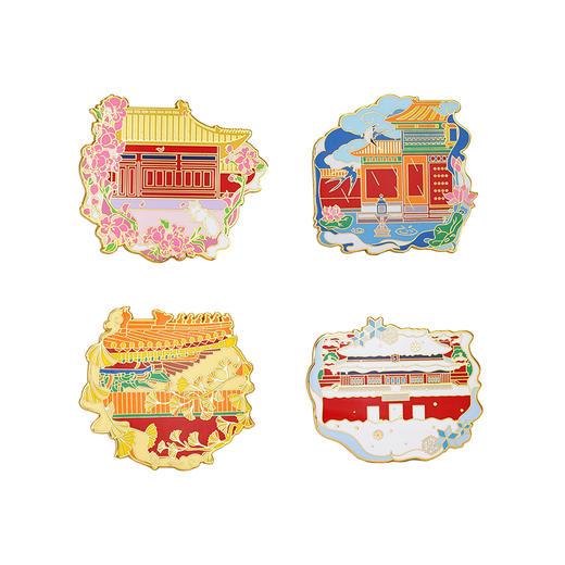 紫禁城四季沐春霁夏染秋雪慕系列冰箱贴 商品图4