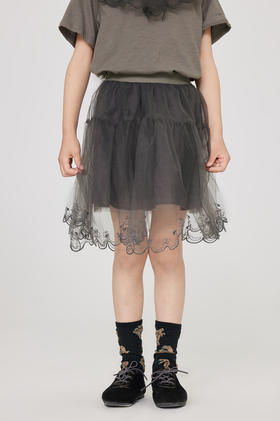 jnby  23年秋款 网纱短款腰裙  1NAD12930