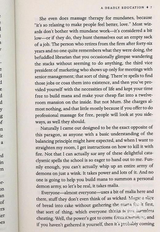 【中商原版】A Deadly Education 致命的教育 英文原版 奇幻魔法小说 tiktok推荐 商品图5