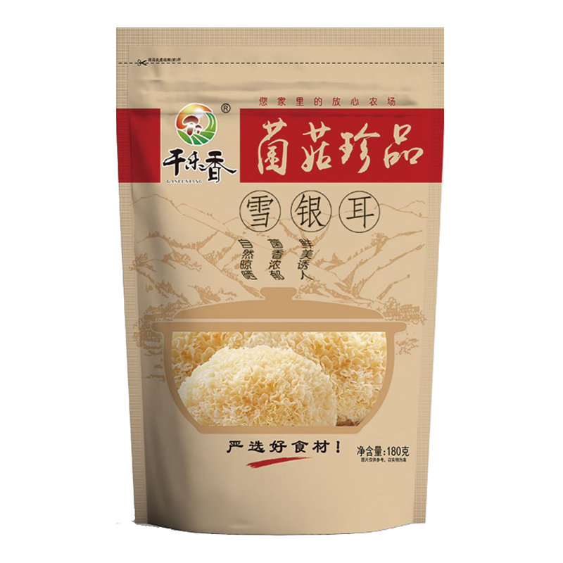 津农精品干乐香珍品银耳180g