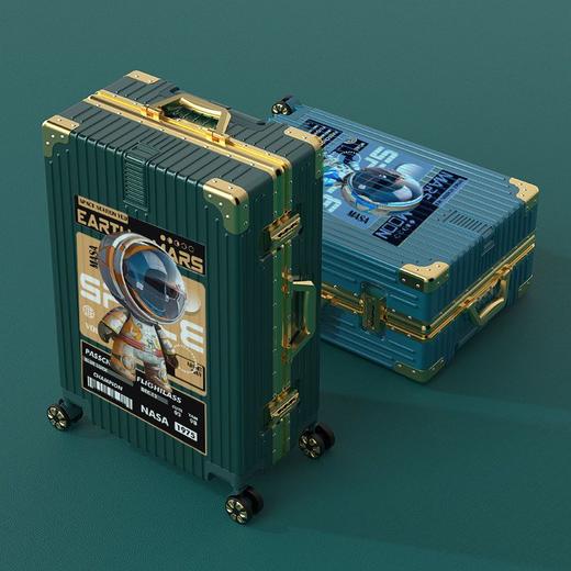 宇航员新款行李箱女拉杆箱男20旅行密码皮箱子结实耐用加厚24 商品图1