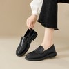ZHR厚底乐福鞋2023秋季新款英伦风法式小皮鞋jk一脚蹬单鞋ins女鞋 商品缩略图2