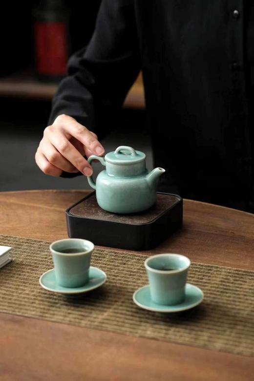 粹物有道	龙泉青瓷“拾光”茶具五件套 商品图3