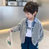 【时尚休闲，韩系帅气！】儿童时尚休闲假两件外套男童春秋韩系帅气新款外套上衣lmsh 商品缩略图0