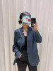 Semplicita｜G14 蓝灰立领西装外套 [灰 蓝 ] 商品缩略图0