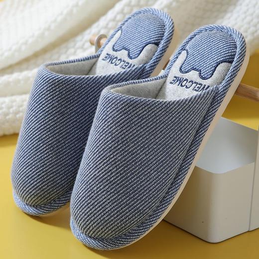 情侣棉拖鞋男女款 秋冬季加厚底防滑防寒保暖家居鞋 男士冬天拖鞋 商品图3