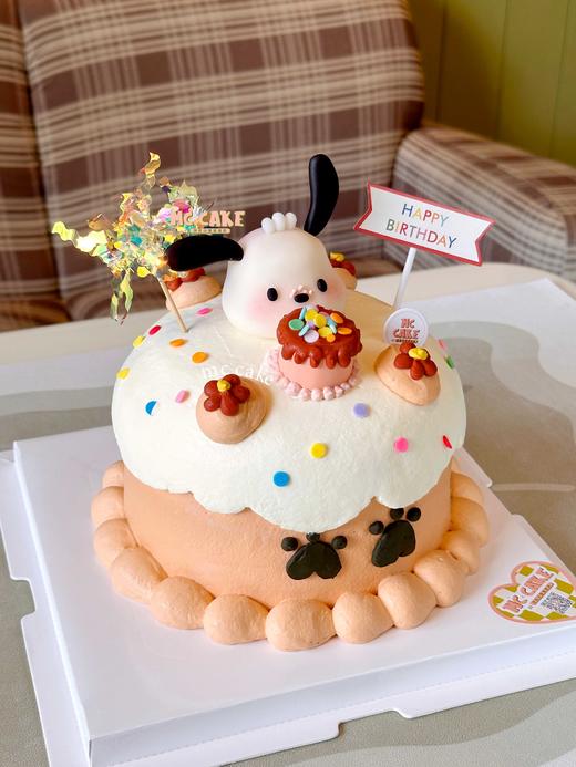 帕恰狗立体手绘蛋糕 商品图1