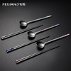 飞剑 典匠系列钛晶筷勺套装 纯钛钛筷勺子套装 便携户外筷勺餐盒烧烤餐具便携轻质纯钛餐具 商品缩略图2