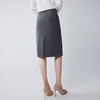 【知性优雅】罗蒙女士半截裙简约大众职场日常后摆开叉包臀裙半身裙女 商品缩略图2