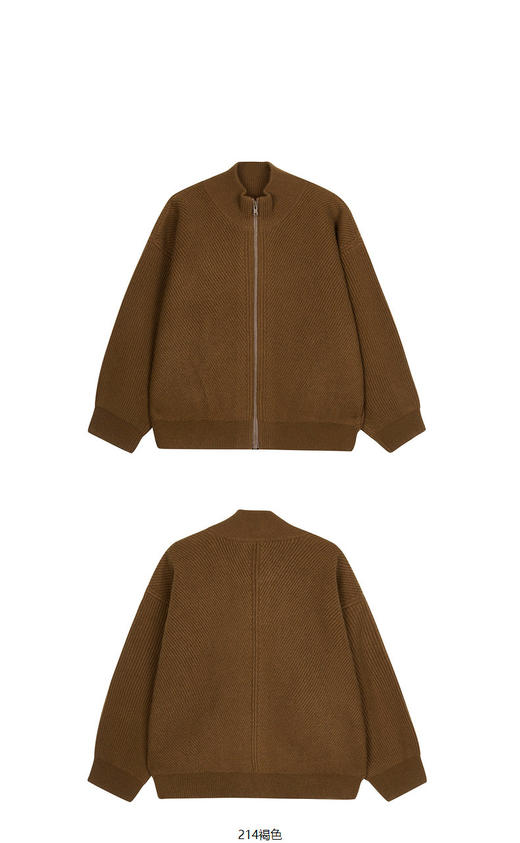 jnby   23年冬款  短款开襟毛衫 1N0311050 商品图9