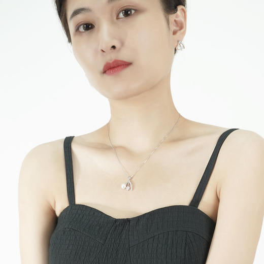 美裕 银925淡水珍珠链坠 7-8mm 107244 商品图4