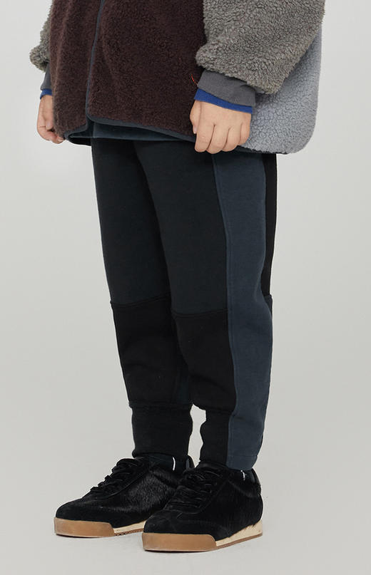 jnby   23年秋款  拼接束脚长裤 1N9E13390 商品图7