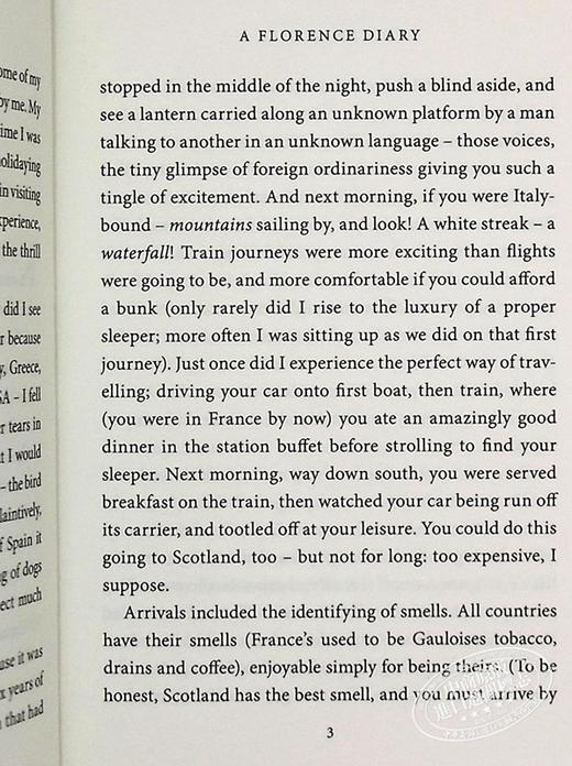 【中商原版】戴安娜 阿西尔 佛罗伦萨日记 A Florence Diary 英文原版 Diana Athill 旅游度假日记 商品图5
