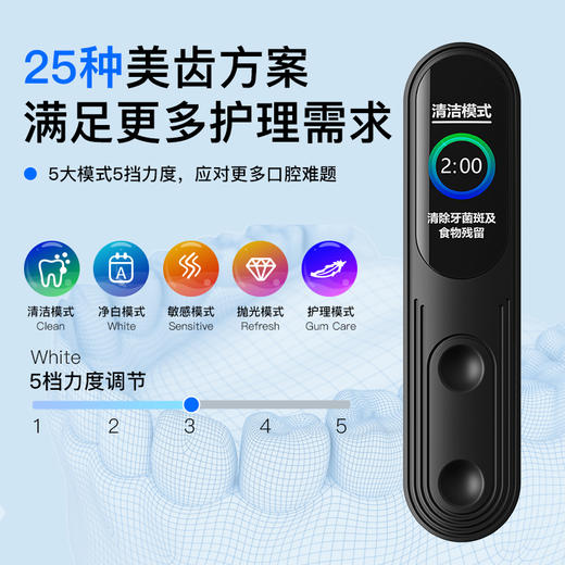 西马龙	V1 智能可视数字化电动牙刷 商品图0