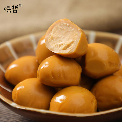【9.9元特卖】小零食 卤香味味哲鹌鹑蛋，128克16颗蛋/袋 商品图3