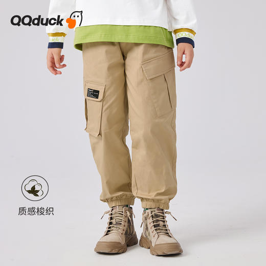 【清仓捡漏】【120-165】【可可鸭】男童春秋款时尚工装裤裤子 商品图1