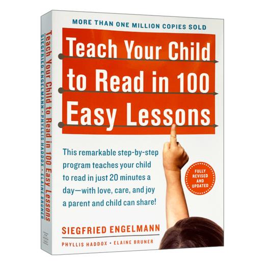 正版 轻松100课教会孩子阅读英文 英文原版 Teach Your Child to Read in 100 Easy Lessons 儿童英语学习参考书 英文版进口书籍 商品图1