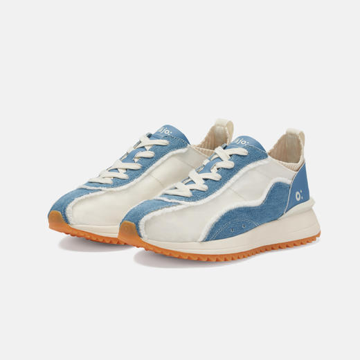 fajo花椒星球 牛仔丝绸鞋牛仔白 商品图13