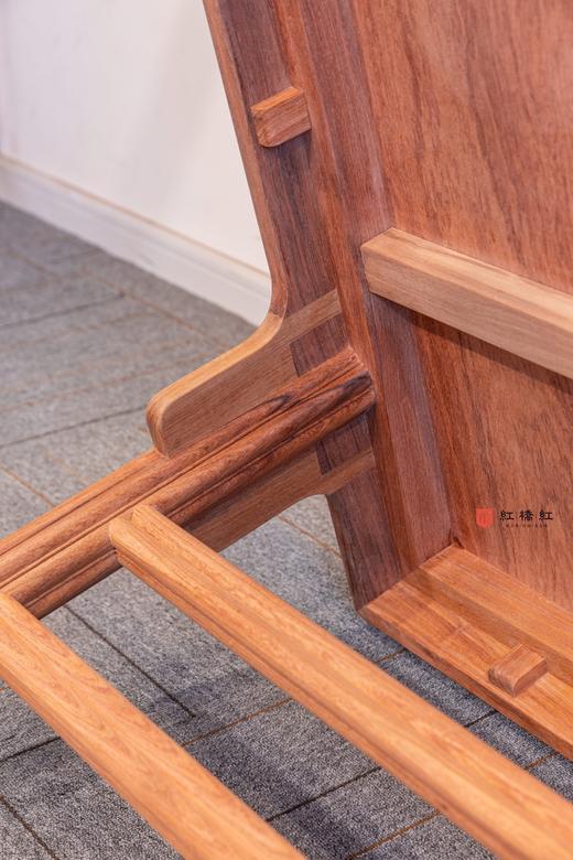 红桥红  家具严选  缅甸花梨（大果紫檀）【178瓜棱腿刀牙 画案 拼板】 商品图7