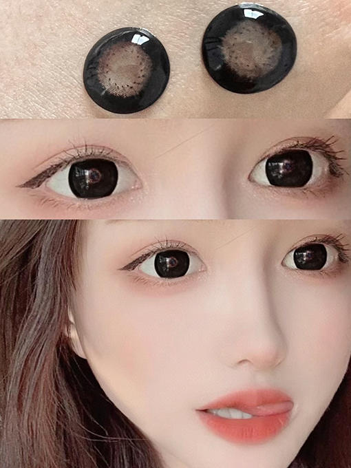 CLAIRE COLOR 大眼娃娃 日抛 十片 14.4mm 参考着色 14.1mm 基弧 8.7 含水 50% 新锐国货 商品图1