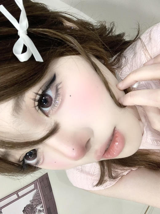 【中直径】PAPADOX--烟熏樱桃-14.2mm【半年抛 0-800度 无525/575】 商品图7