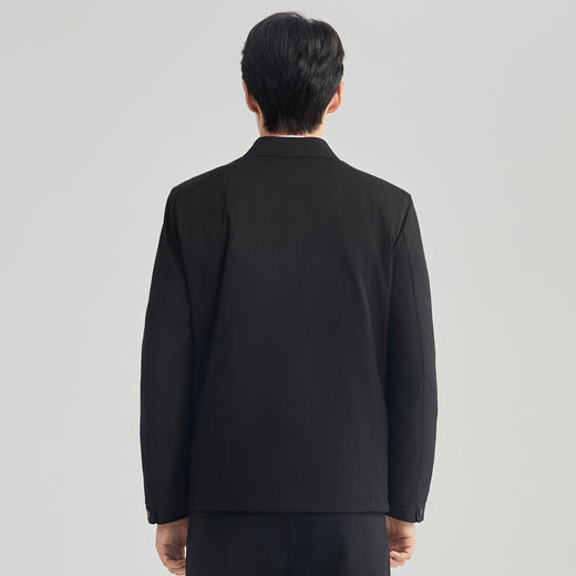 圣得西男士鹅绒翻领商务干部款羽绒服冬季款轻薄羽绒夹克2362941743 商品图2