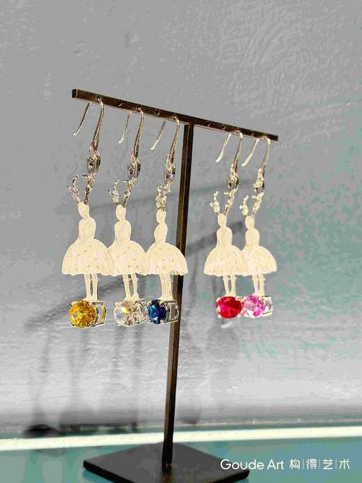 《致璀璨光芒的你》然女孩龙年耳坠/单只 商品图8