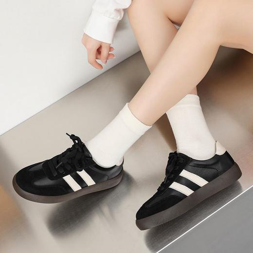 ZHR板鞋女2023秋季女鞋复古轻便跑步鞋厚底小白鞋爆款潮鞋 商品图1