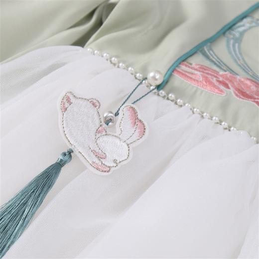 【国风系列】【实体店同款】女童长袖连衣裙2023年秋季新款安奈儿童装AG333889 商品图7