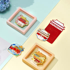 紫禁城四季沐春霁夏染秋雪慕系列冰箱贴