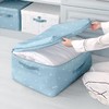 EACHY被子收纳袋子大容量棉被袋衣服衣物整理袋长56*宽42*高24CM蓝 商品缩略图2