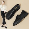 ZHR厚底乐福鞋2023秋季新款英伦风法式小皮鞋jk一脚蹬单鞋ins女鞋 商品缩略图0