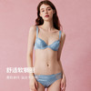 弗利少女真丝内衣女桑蚕丝胸罩套装本命年红色结婚软钢圈文胸新品 商品缩略图5