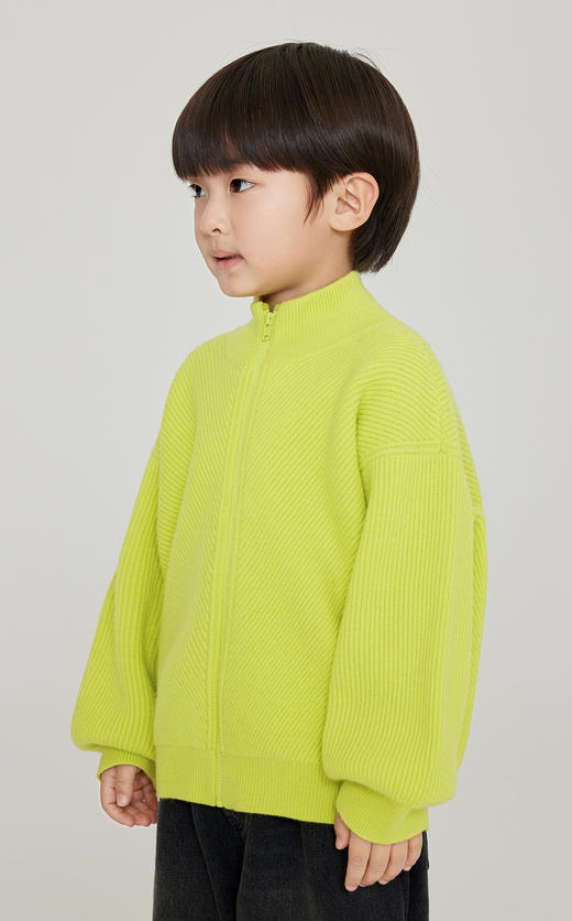 jnby   23年冬款  短款开襟毛衫 1N0311050 商品图3