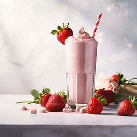 草莓奶昔 