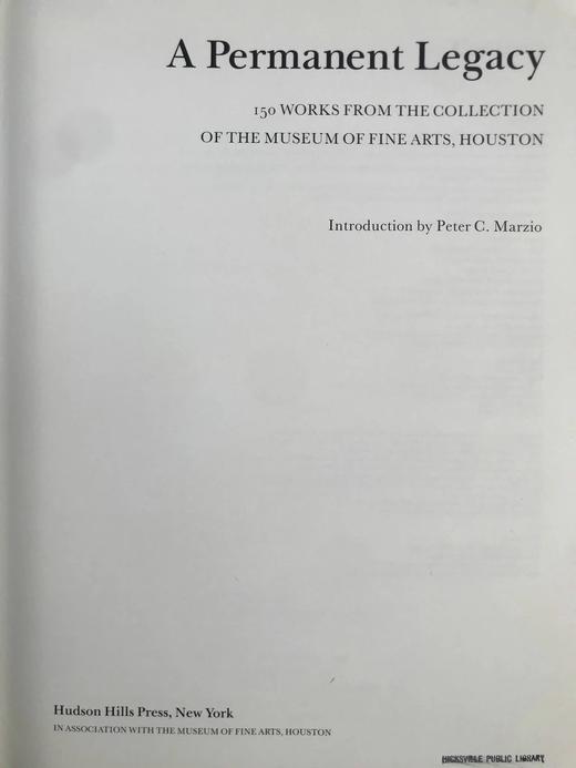 永久的遗产：休斯顿美术馆藏品图集 156幅彩色21幅黑白 精装大16开 商品图3